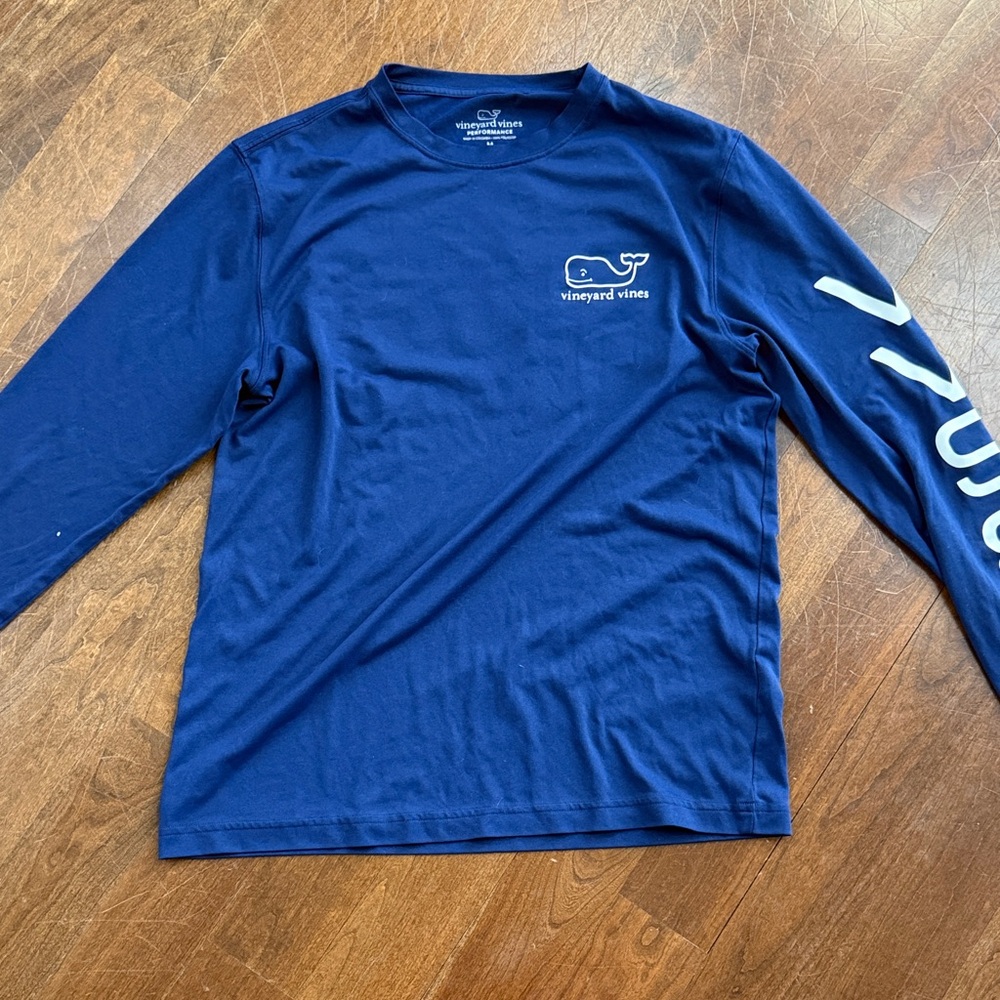 Vineyard Vines Men's Navy Rash Guard